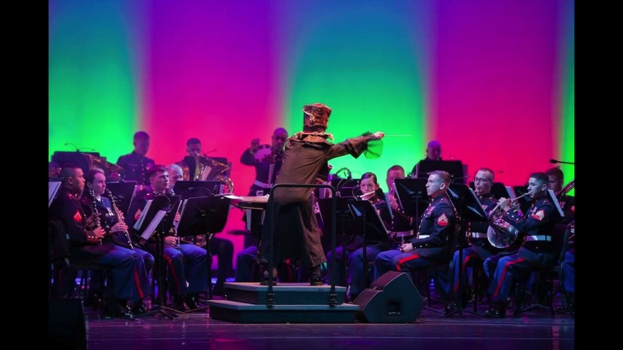 Poster for Blue Shades, Marine Corps Forces Pacific Band, 2013